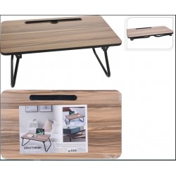Bandeja plegable para cama o sofá.