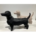 Perro geométrico 21cm