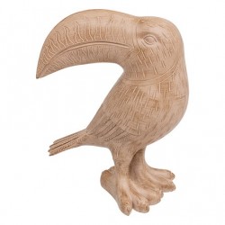 Tucán exotic panama resina natural 30 cm de alto