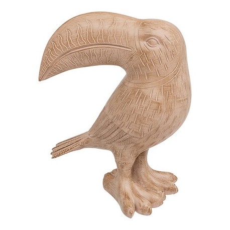 Tucán exotic panama resina natural 30 cm de alto