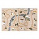 Alfombra carretera infantil 100x150cm