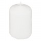 Set 3 velas blancas 5x7x5cm.