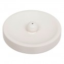 Portaincienso blanco cerámica 12cm diámetro
