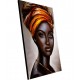 Cuadro alto brillo gold woman 80x120cm