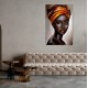 Cuadro alto brillo gold woman 80x120cm