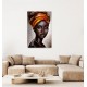 Cuadro alto brillo gold woman 80x120cm