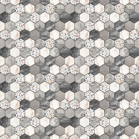 Mini rollo adhesivo Hexatiles 2m