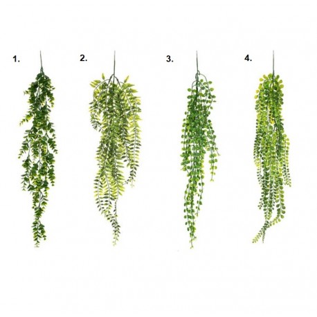 Planta colgante artificial