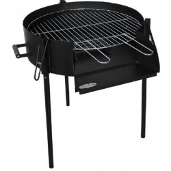 Barbacoa forja parrilla sencilla de 50cm