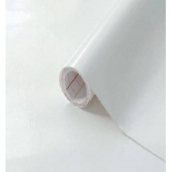MINIROLLO ADH. 90CM. BLANCO BRILLO 2.10M