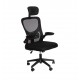 Silla de oficina Ergonomic negra