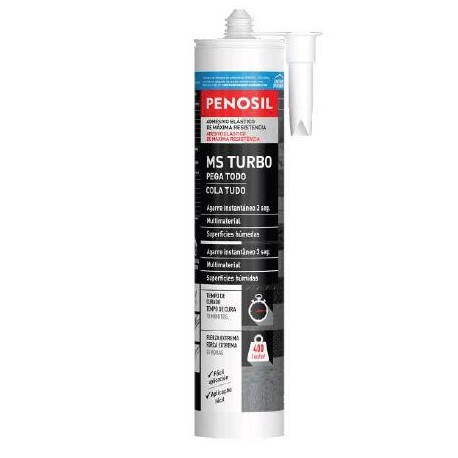 Adhesivo de agarre inmediato MS TURBO blanco 290ml