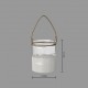Vela perfumada Vainilla con tarro de cristal 14x17cm