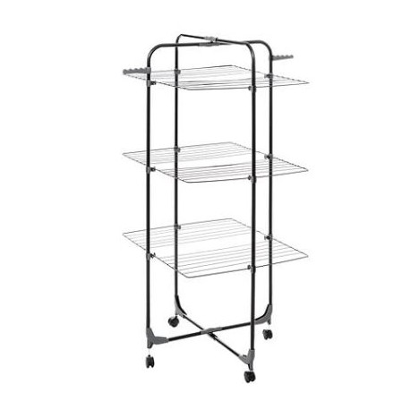 Tendedero torre metal negro 30mt.