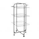 Tendedero torre metal negro 30mt.