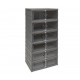 Torre de almacenaje plegable 44x34,5x104,5cm