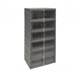 Torre de almacenaje plegable 44x34,5x104,5cm