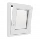 Ventana oscilobatiente derecha de pvc sin persiana 80x80cm