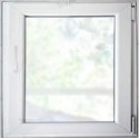 Ventana oscilobatiente derecha de pvc sin persiana 58x58cm