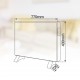 Convector de cristal 2000w negro