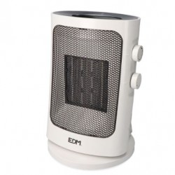Calefactor vertical oscilante 1500w gris