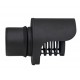 Salida horizontal pellet 80mm