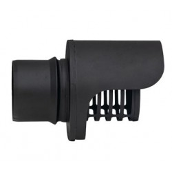 Salida horizontal pellet 80mm