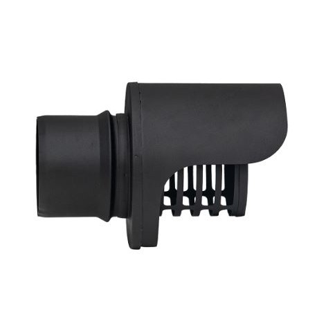 Salida horizontal pellet 80mm