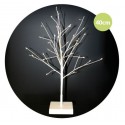 Árbol decorativo led 40cm 3xAA blanco