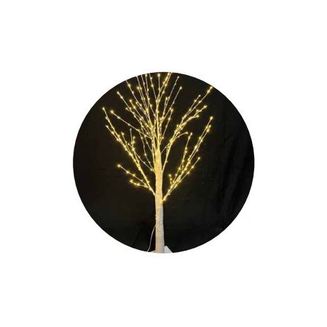 Árbol decorativo led 120cm blanco