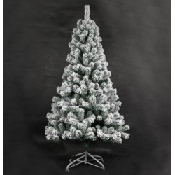 Árbol de navidad nevado 180cm