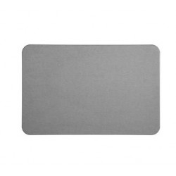 Alfombra de baño de diatomita gris 39x60cm
