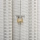 Armario pvc alto Santorini 78x49x182cm
