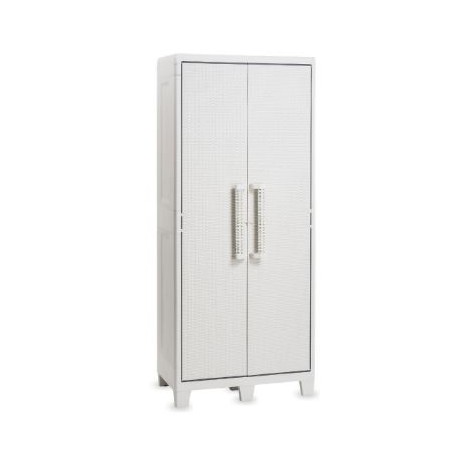 Armario pvc escobero Santorini 78x49x182cm