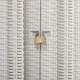 Armario pvc escobero Santorini 78x49x182cm