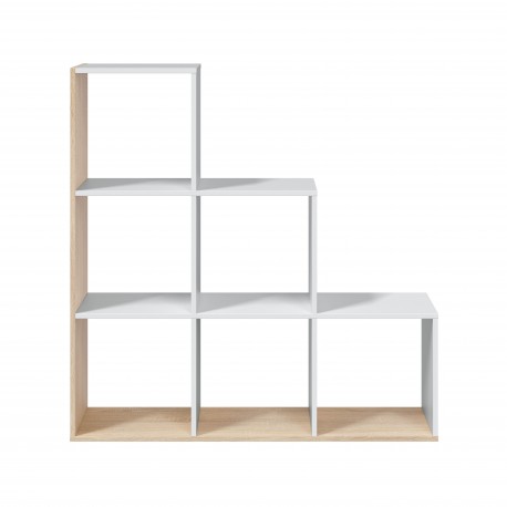 Estantería Mulk escalera 108x28x110cm