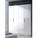 Armario 4 puertas blanco brillo 180x52x200cm