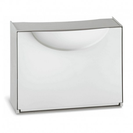 Zapatero Harmony blanco y gris 51x19x39cm