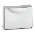 Zapatero Harmony blanco y gris 51x19x39cm