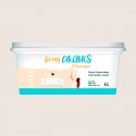 Pintura plástica living colors blanco lirio 4lt.