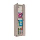 Armario multiusos 2p roble claro 59x37x180cm