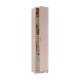 Armario multiusos 1p roble claro 37x37x180cm