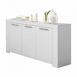 Aparador ambit 3p. blanco 144x42x80cm