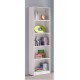 Estantería blanco artik 52X25X180cm