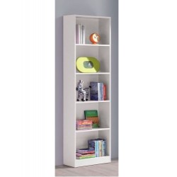 Estantería blanco artik 52X25X180cm
