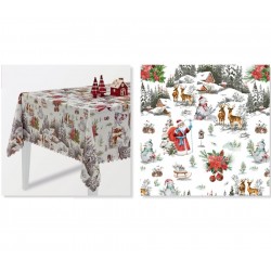 Mantel 140cm Navidad