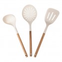 Set 3 utensilios acacia
