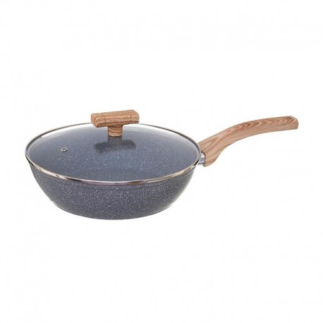 Sartén de aluminio forjado Nature con tapa 28cm