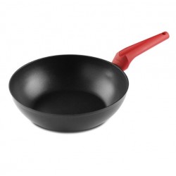 Sartén wok RED Castey aluminio reciclado 28cm