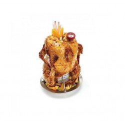 Asador de pollo con termómetro